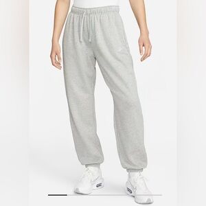 Nike fleece sweatpants - Dark Heather Grey, Size Small (4-6)